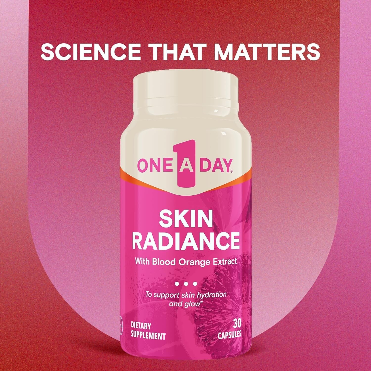 One A Day Skin Radiance Dietary Supplement (5-Pack) -30 Capsules – Exp 03/2026