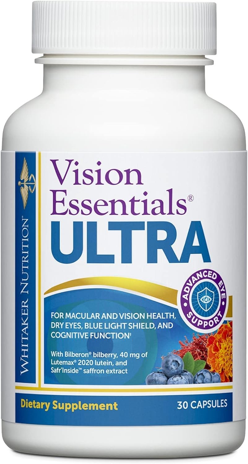 Dr. ‘s Vision Essentials Ultra with Lutein | Comprehensive Support with Just …