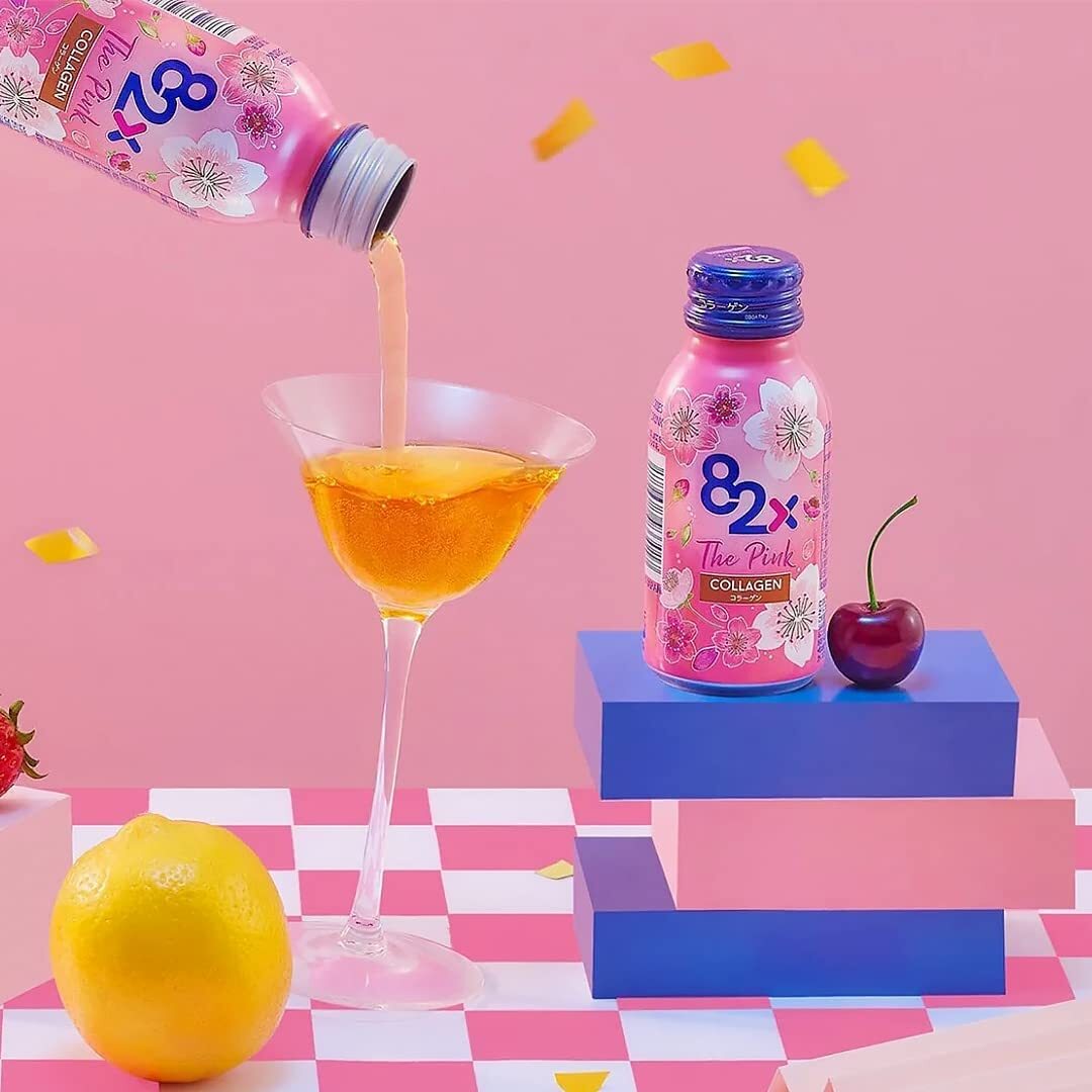 The Pink Collagen #1 Liquid Marine Collagen Drink Marine Collagen Peptides