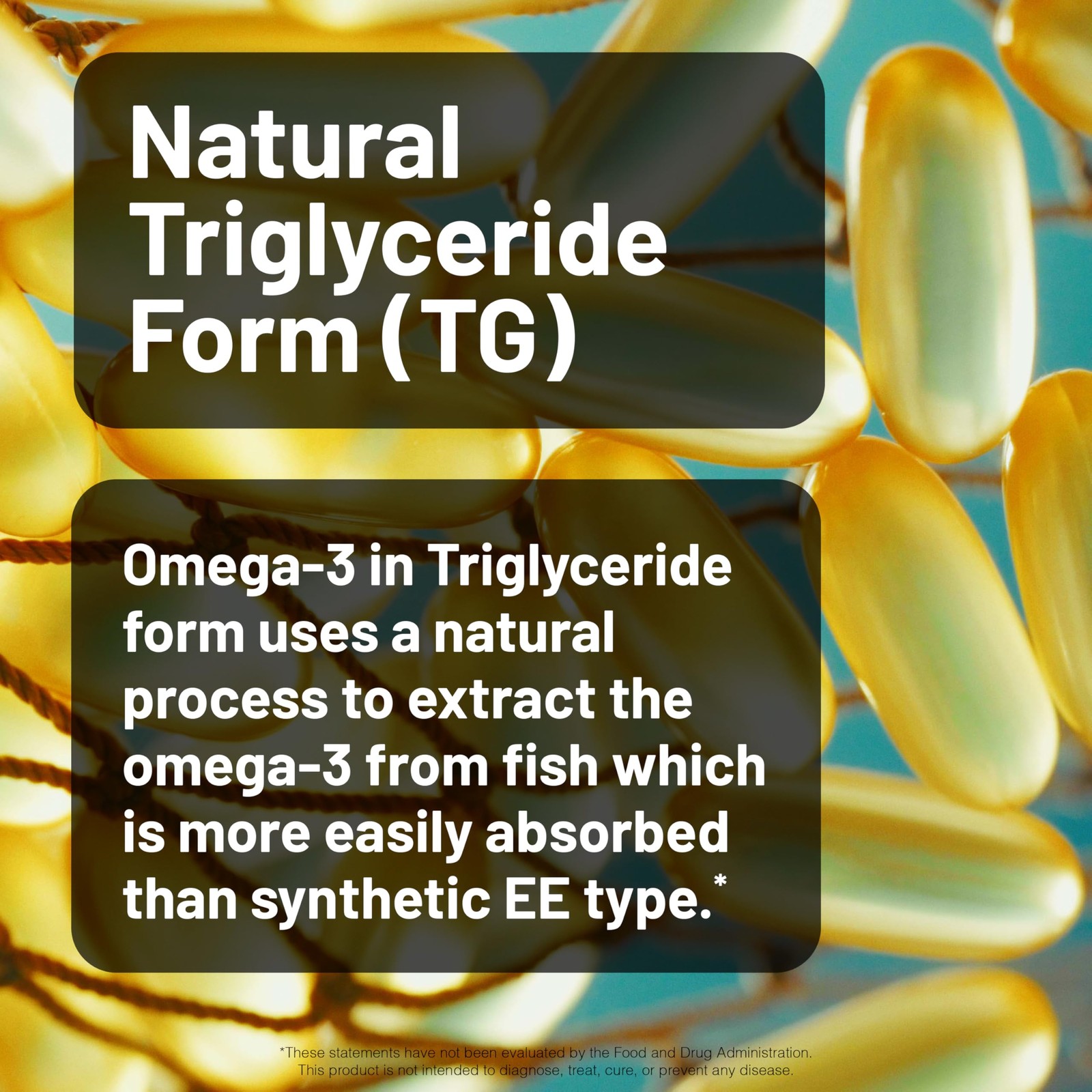 Ultra Omega 3 Fish Oil 2200 mg – 1300 mg – Triglyceride Form – Lemon Flavor -…