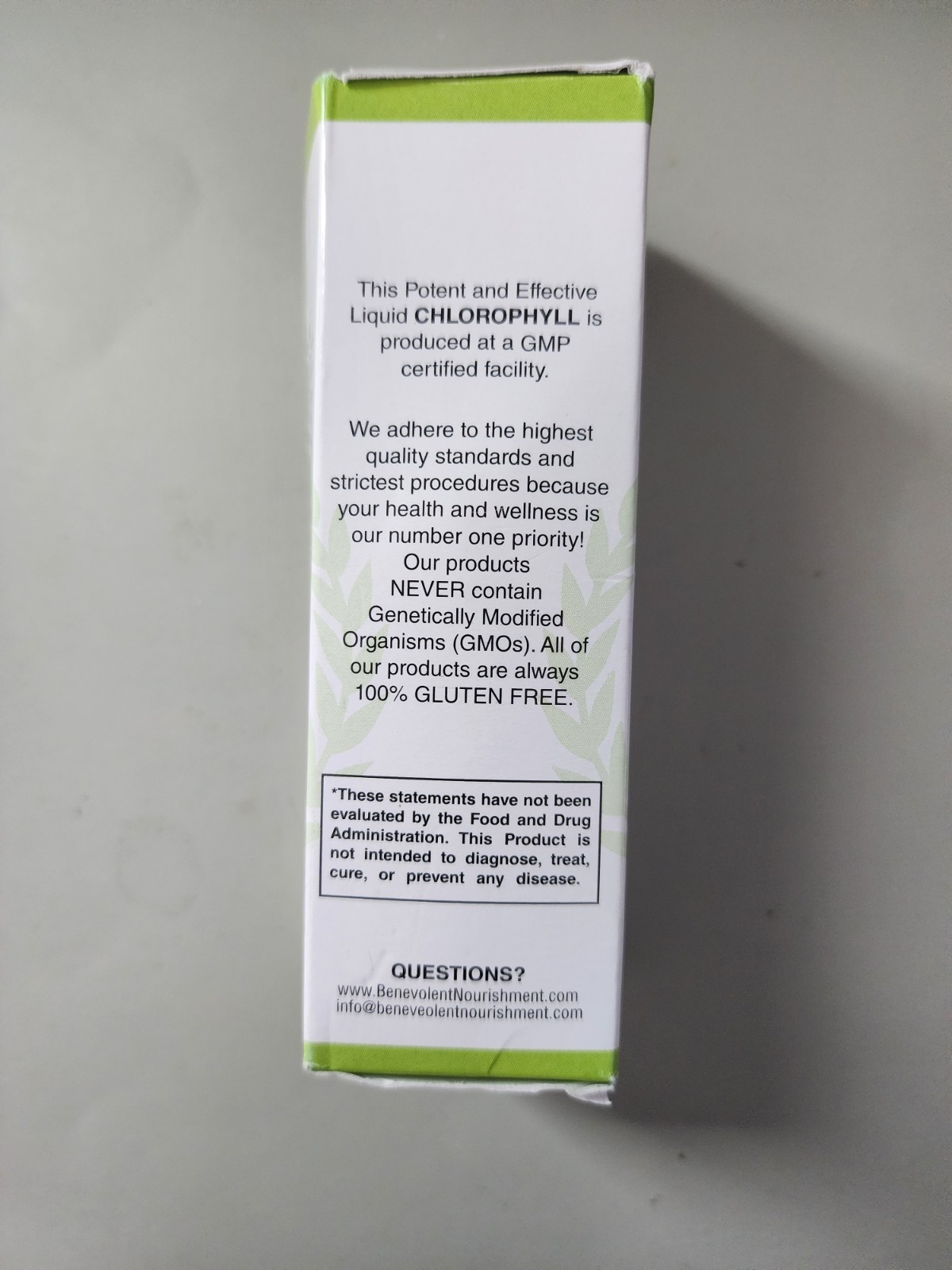 Liquid Chlorophyll Drops By Benevolent Nourishment – 2 Fl Oz