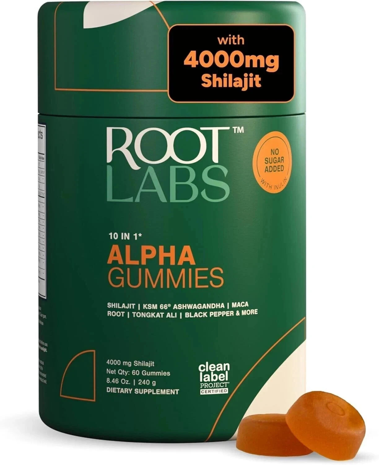 Pure Himalayan Shilajit Gummies I No Added Sugar I KSM-66 Ashwagandha, Gokshura