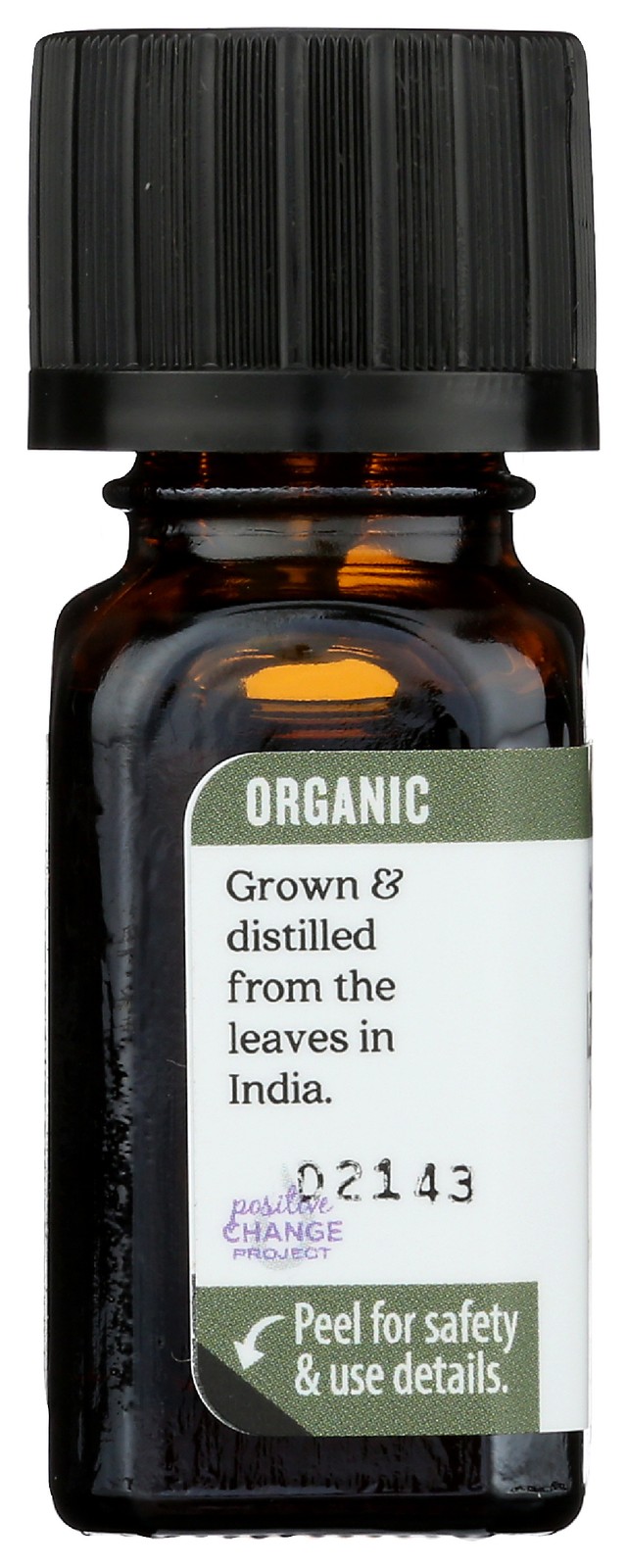 Aura Cacia Organic Lemongrass Essential Oil 7.4Ml Bottle 0.25 Oz 1 Pack