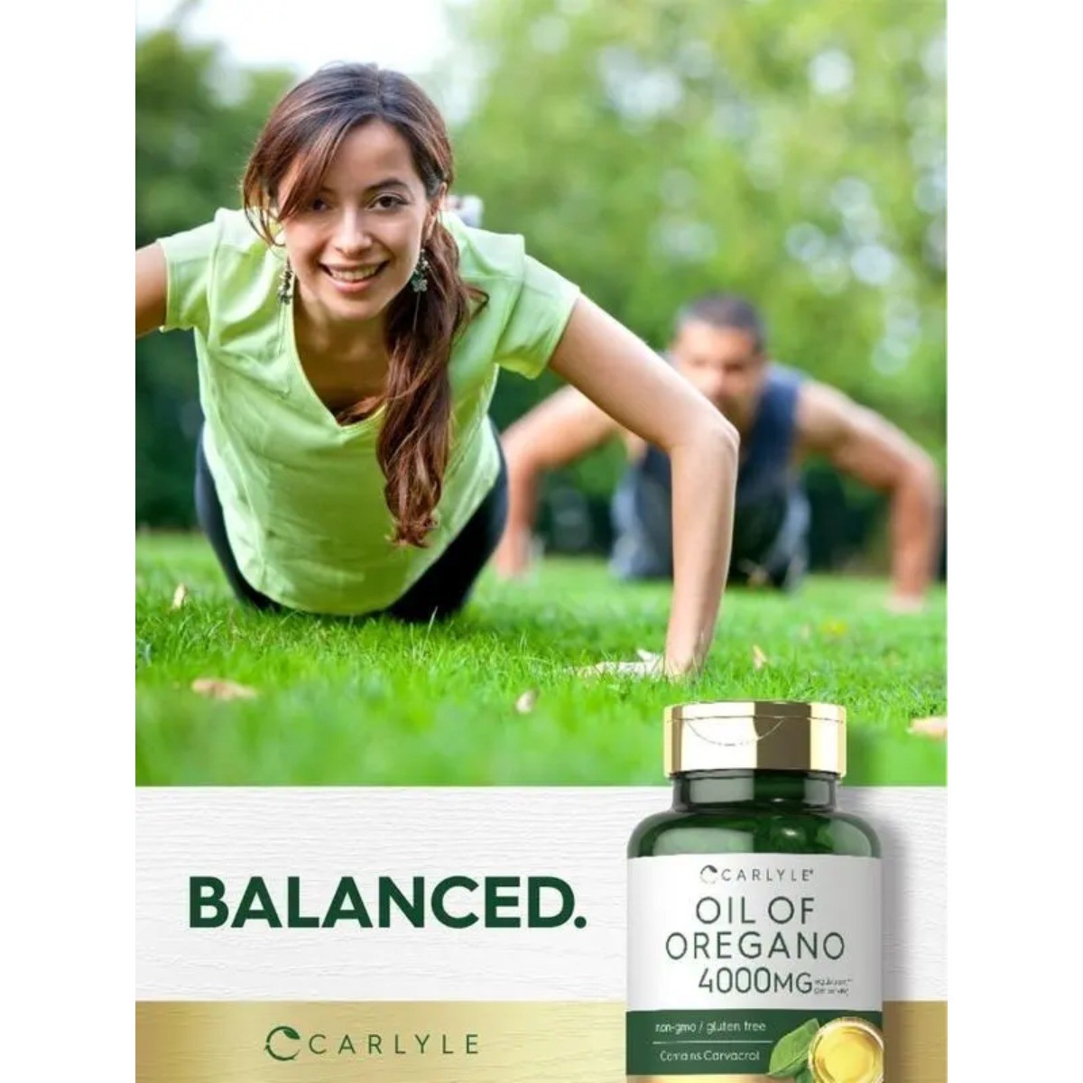 Carlyle Oregano Oil 4000mg, 150ct, Immune & Digestive Support