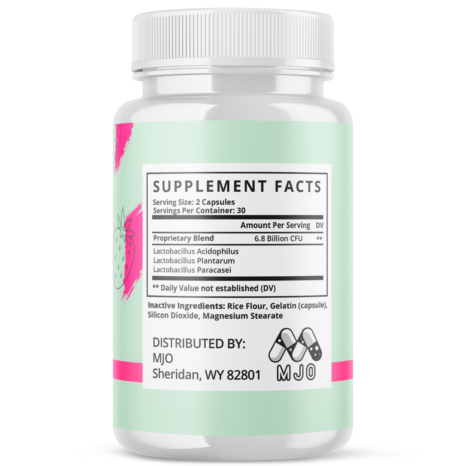 (5 Pack) Oral Defence Probiotic Supplement for Healthy Teeths 300 Capsules