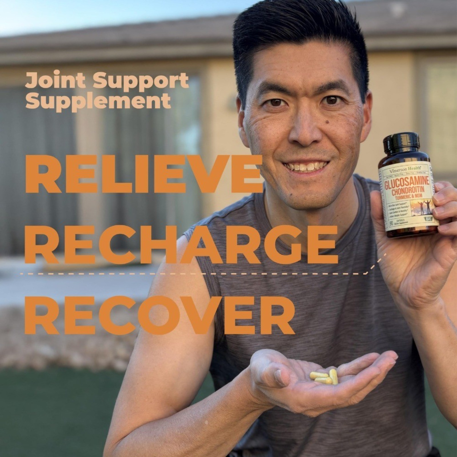Glucosamine Chondroitin Msm And Turmeric Supplement – Joint Support Su