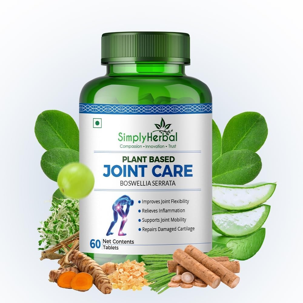 3 Pack S.imply Herbal Joint Care Tablets 60 Count