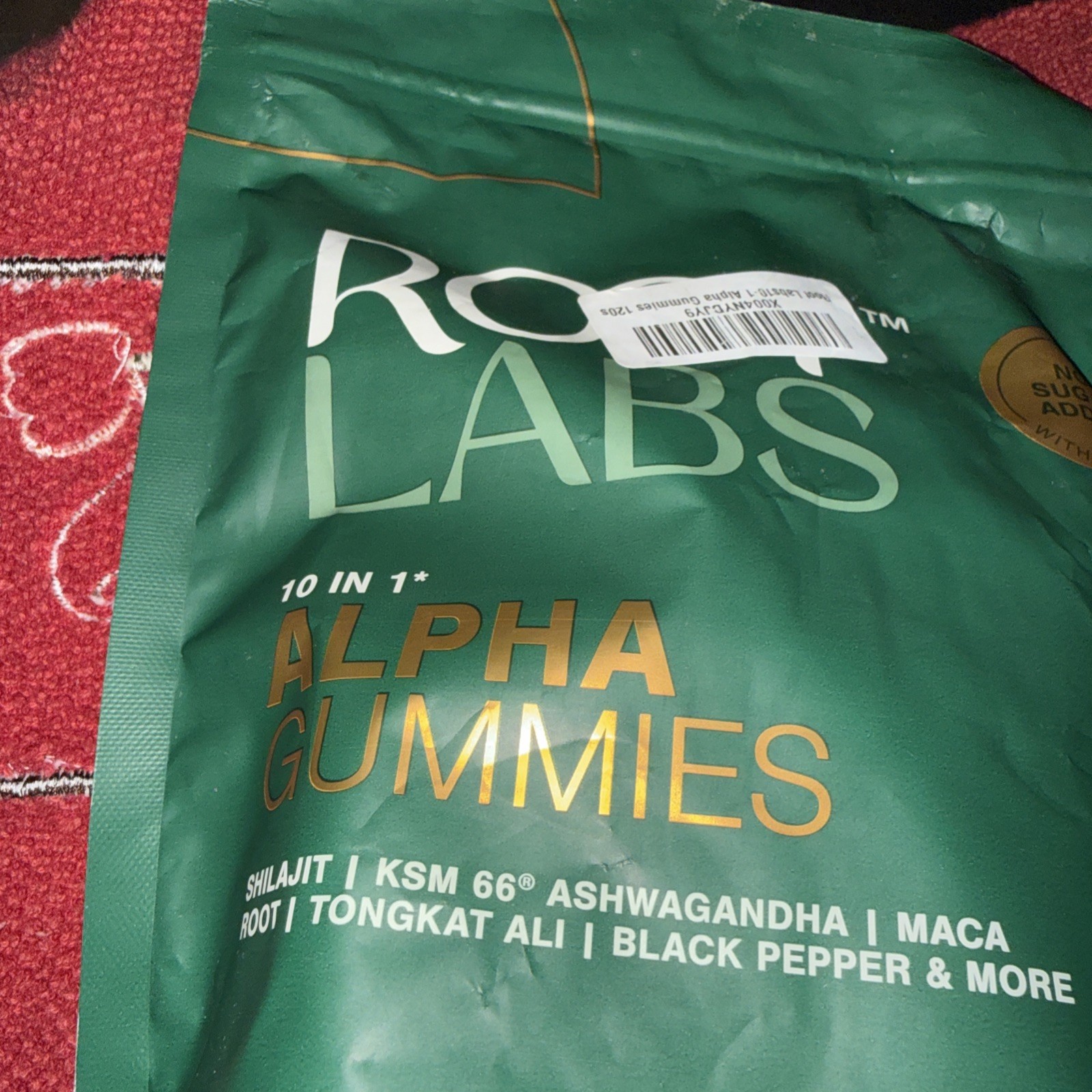 Root Labs 10 In 1 Alpha Gummies 16.93 oz Exp. 3/2027 ~ 120 Gummies