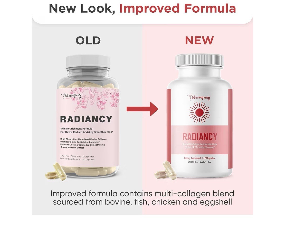 3Pack bb Company Radiancy Vaginal Probiotics Vaginal 360 ph Balance Dryness Caps
