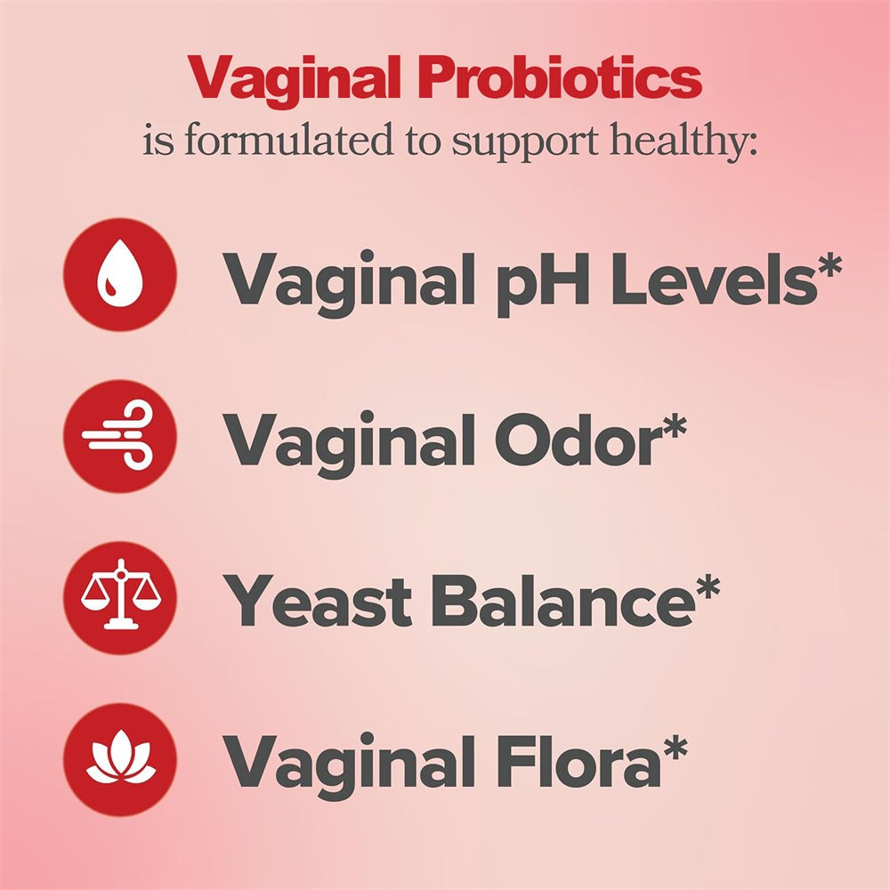 Probiotics Vaginal Probiotics 60 COUNT Women pH Balance with Prebiotics
