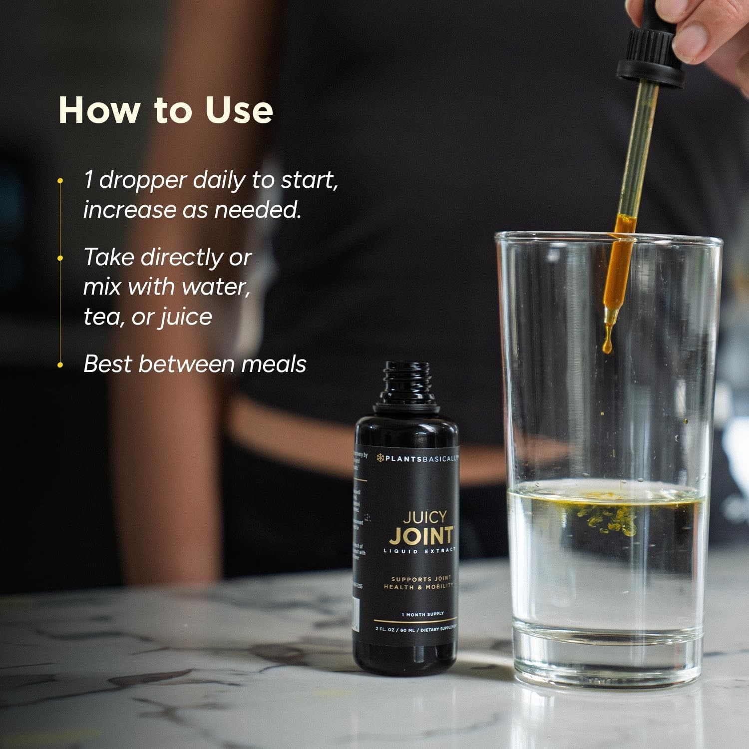 Juicy Joint Extract -100% Plant-Based Joint Support Supplements for Women & M…