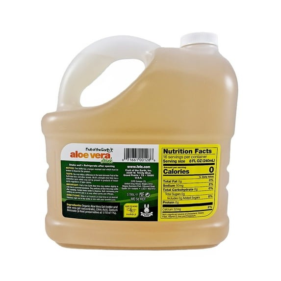 Fruit of the Earth Health & Wellness Aloe Vera Drink, 128 fluid ounces Free Ship