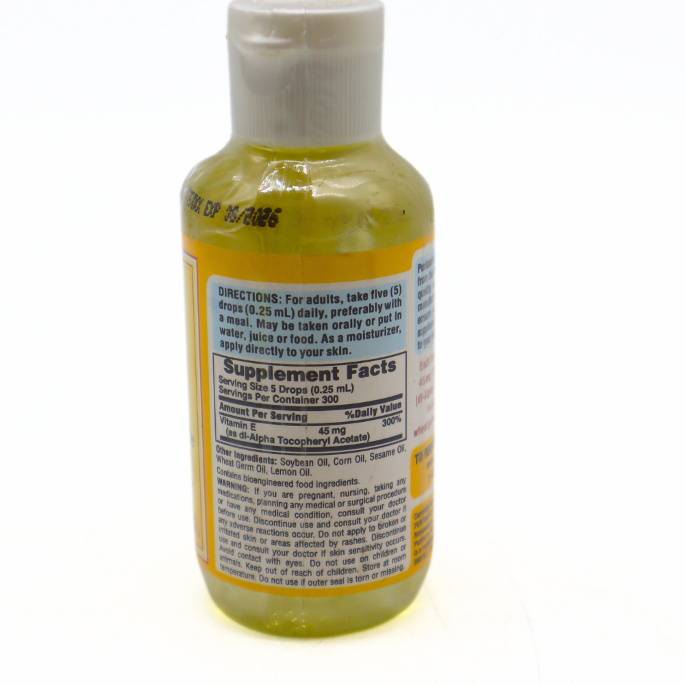 Puritan’s Pride Vitamin E-Oil Blend 2.5 fl oz – NEW