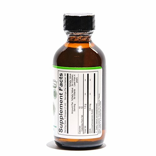 Nature’s Nutra Vegetarian Baby DHA, 2 Fl. Oz (60ml), Baby and Infant Liquid Drop