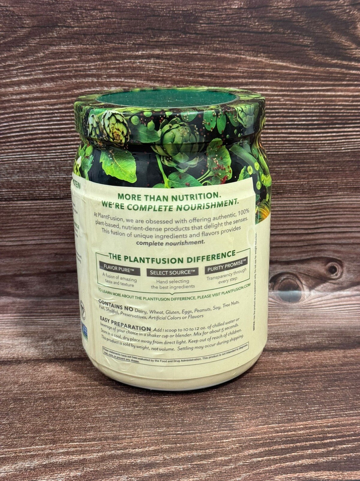 PlantFusion Multi Source Plant Protein, Vanilla Bean Exp: 05/2025