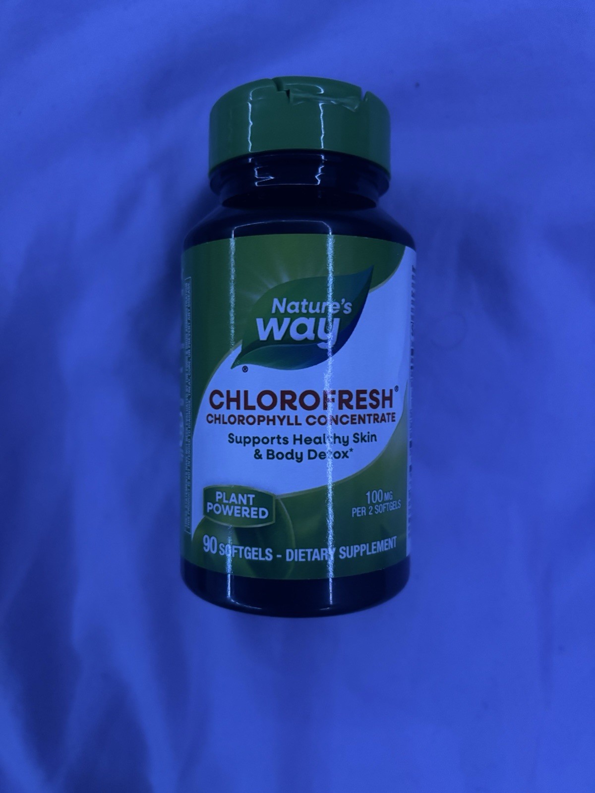Nature’s Way Chlorofresh Chlorophyll -PACKAGING MAY VARY 90 Softgels – 3/28