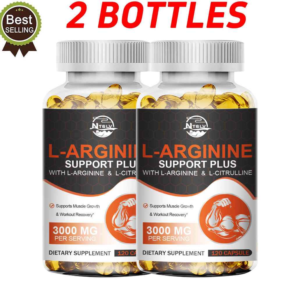 2 Bottles 3000mg Acetyl L-Carnitine Pills Fat Burning Weight Loss Antioxidant