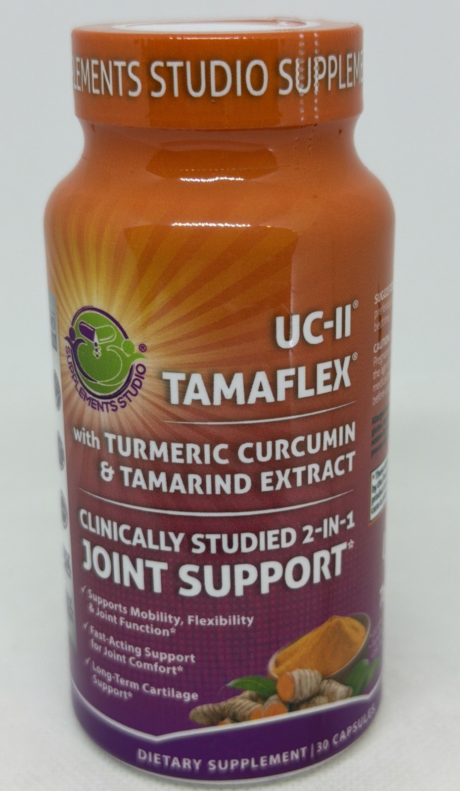 Joint Support Supplement with UC-II® & TamaFlex® – Collagen, Turmeric & Tamarind