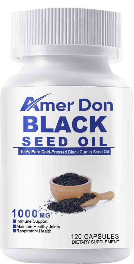 Original Black Seed Oil Hard Capsules 100% Virgin Cold Pressed 1000mg 120 Pills