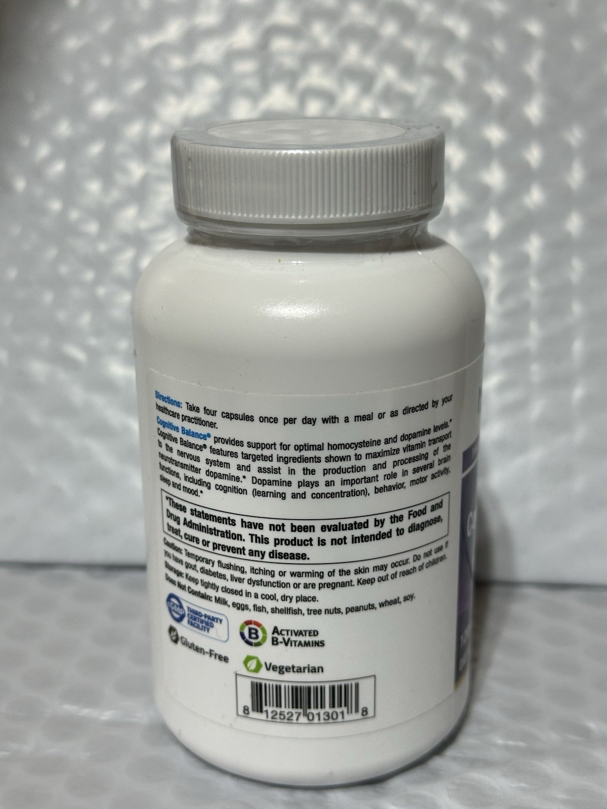 Nu Medica Cognitive Balance Optimal Methylation Dopamine Support Formula 120 Cap