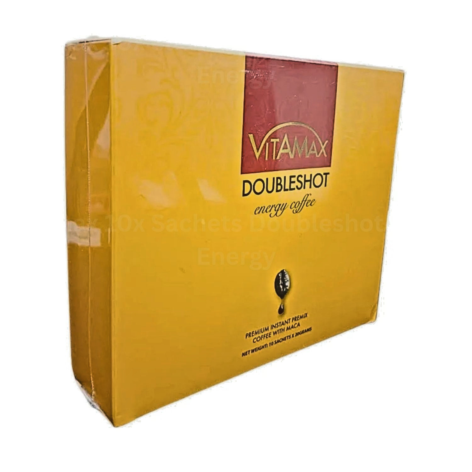 Vitamax Men’s Vitality Herbal Coffee – Instant Energy Brew (10 Sachets Box)