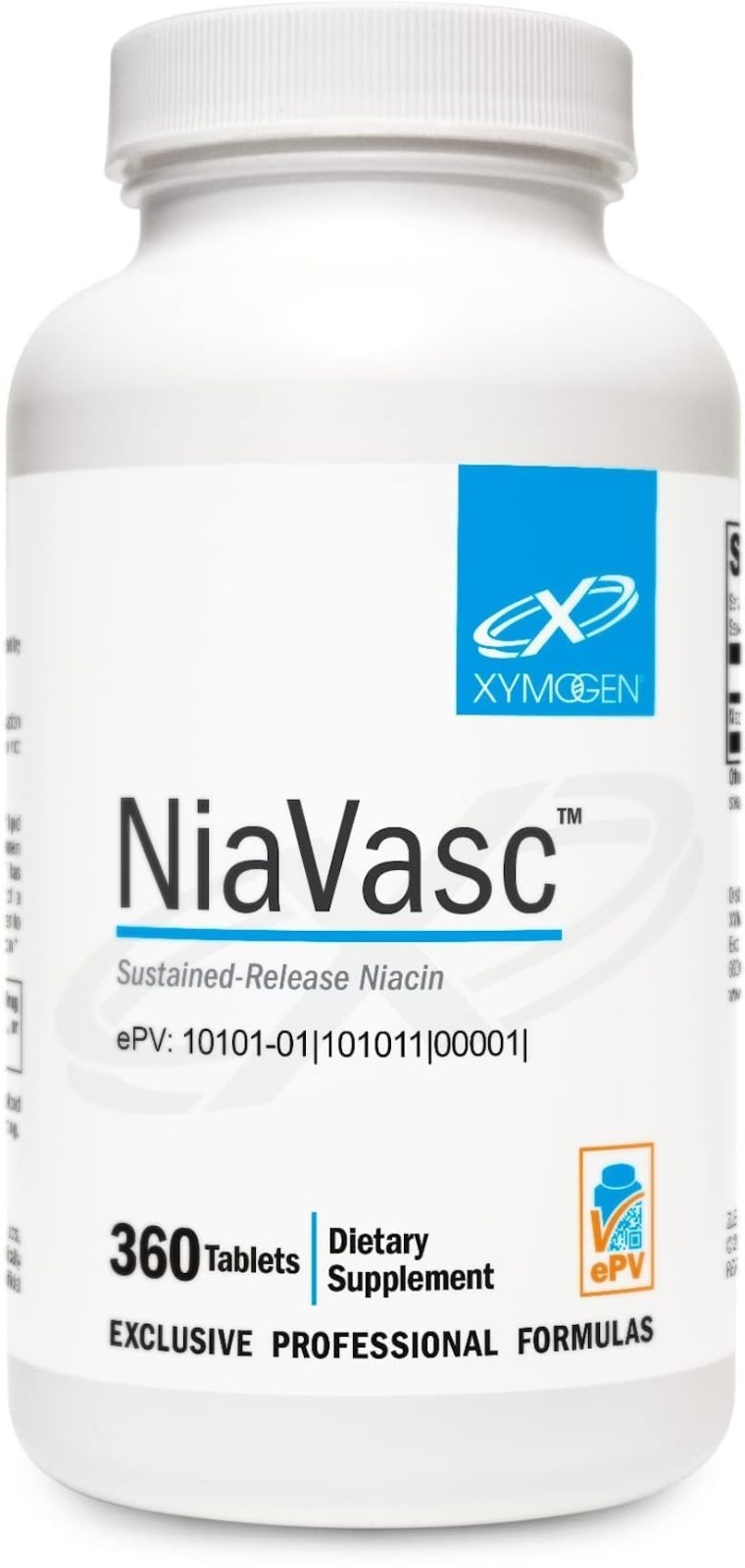 Sustained-Release Niacin 500mg, 360 Capsules – Supports Healthy Blood Lipids & C