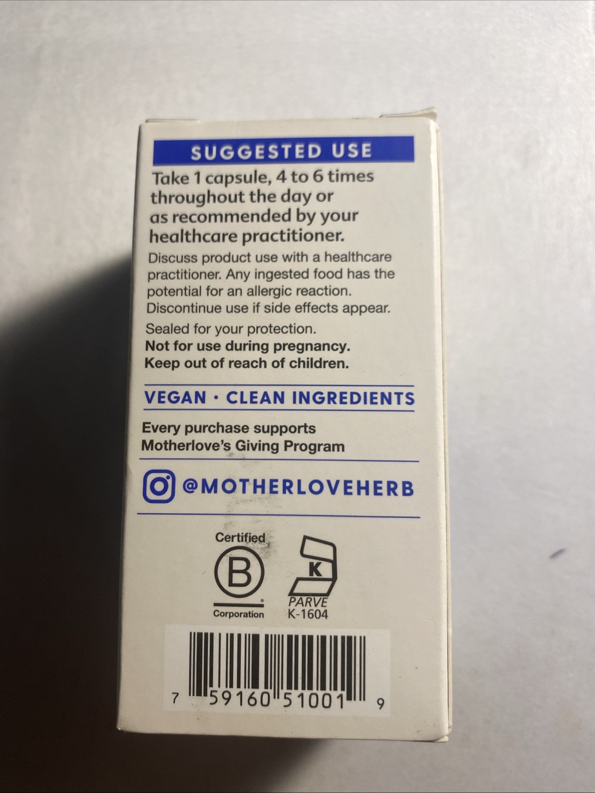 2-Motherlove More Milk Plus, 120 Total Capsules, And 2- Motherlove More Milk