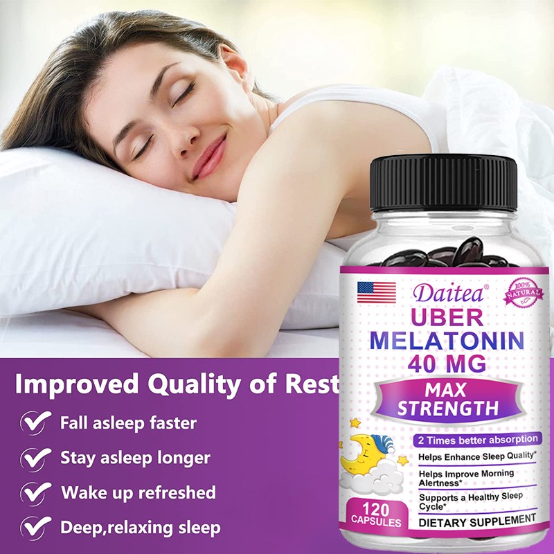 Sleep Supplement-Helps Relax and Promote Natural Sleep, Sleep Aid,Asleep Quickly
