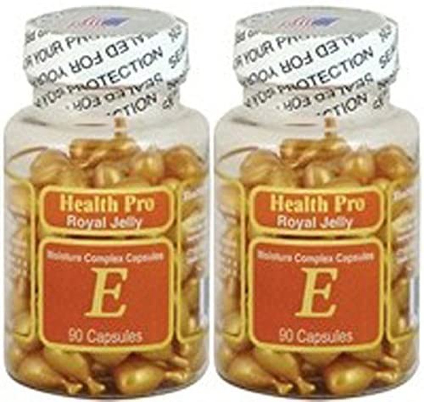 2PC Vitaminas Mejor Vitamina E Para La Piel La Cara El Cabello En Natural Jelly