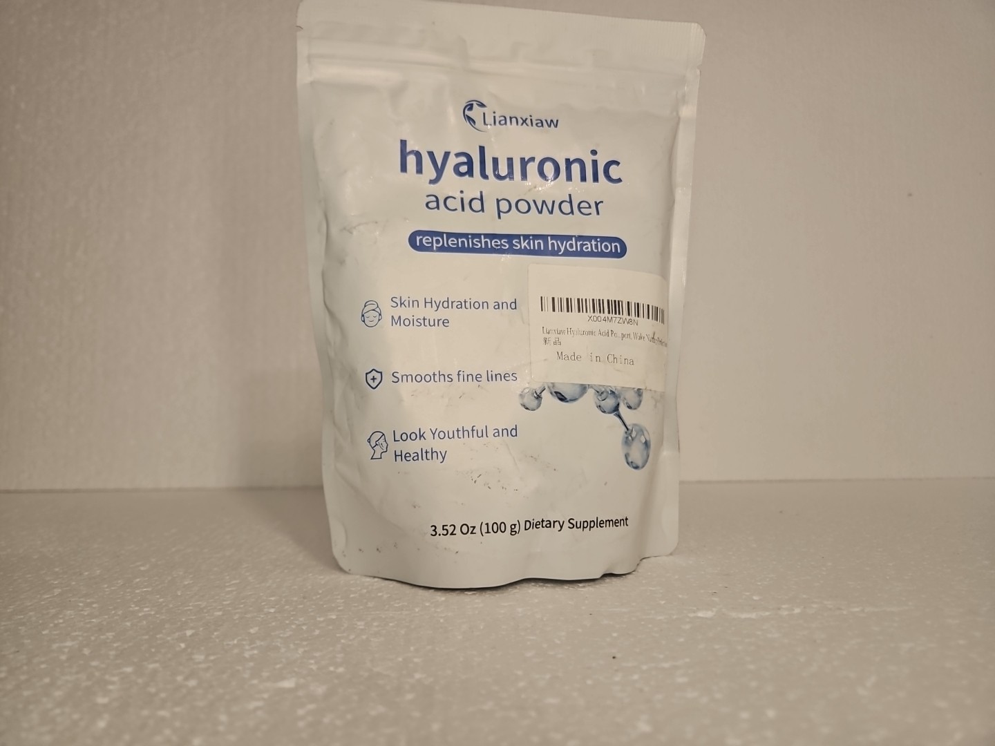 Hyaluronic Acid Powder 3.52 oz / 100 g Dietary Supplement ~ Sealed ~ FREE SHIP