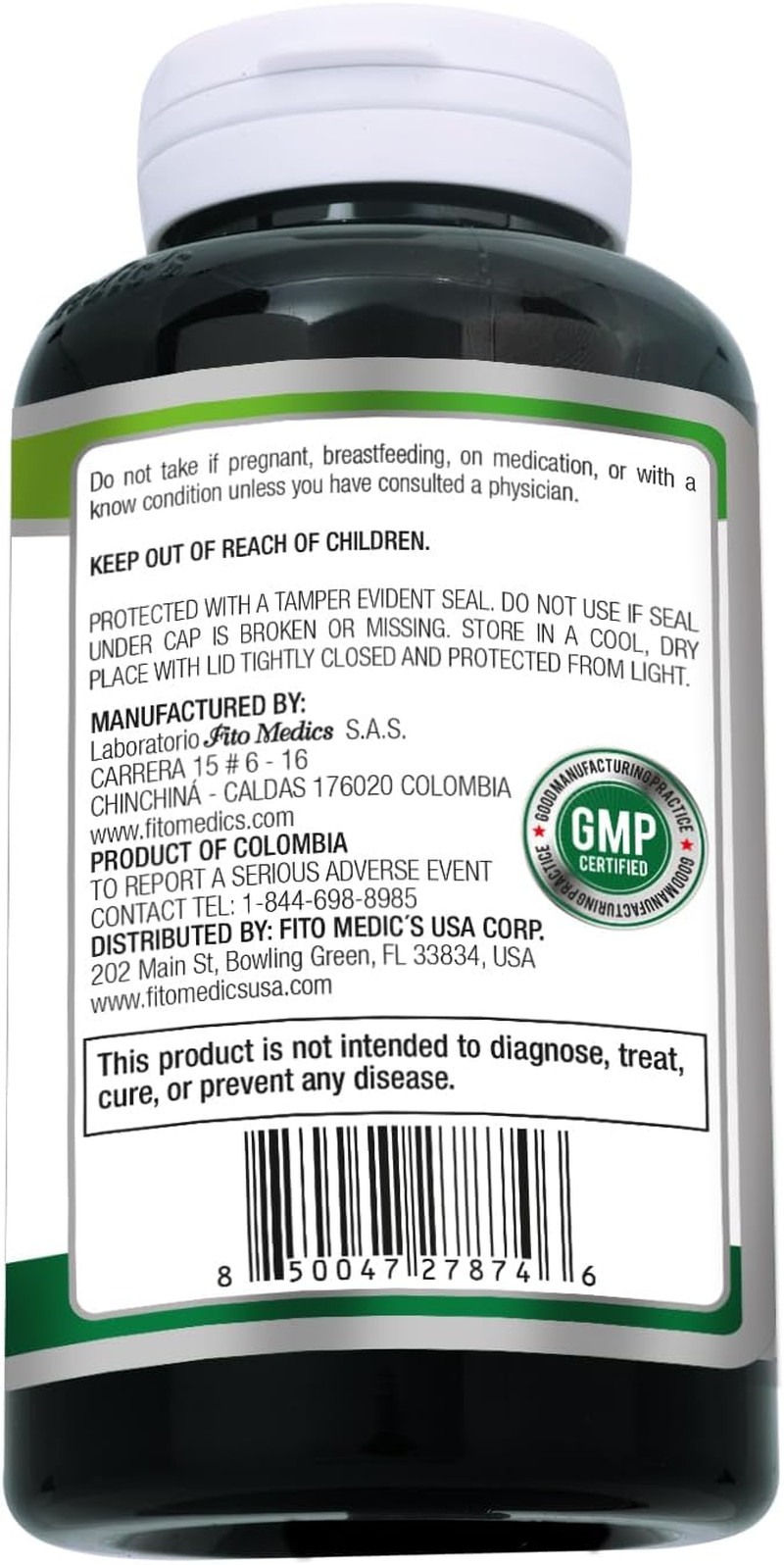 Lab | Soursop Supplement | Graviola | 180 Capsules | Soursop Graviola Caps