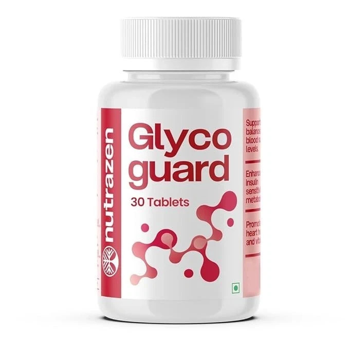 Nutrazen Glycoguard Metabolic Wellness Supplement – Balanced Blood Sugar, 30N