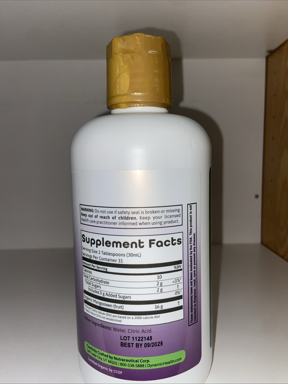 Mangosteen Gold, 32 fl oz (946 ml)