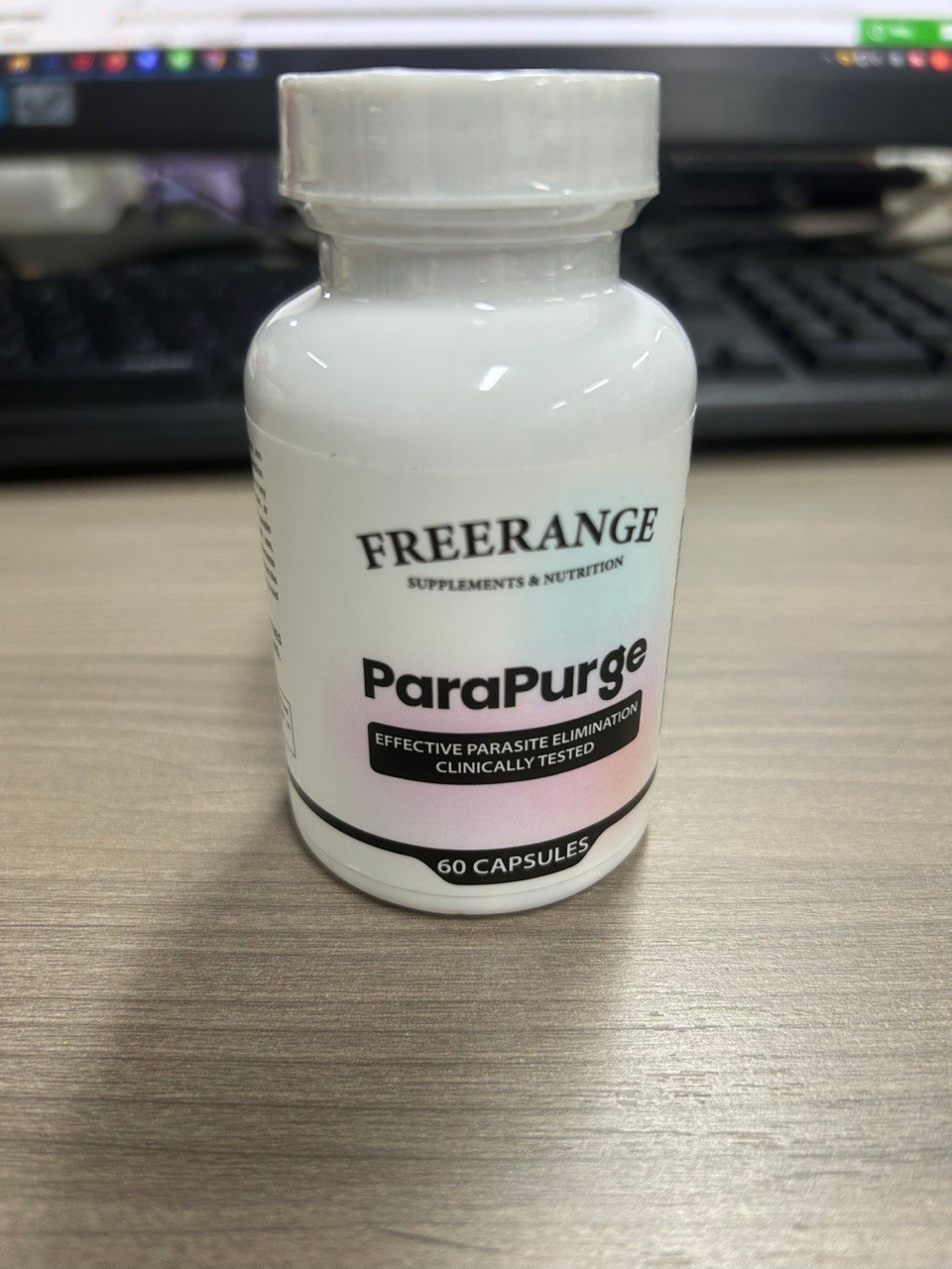 NEW ‘FreeRange’ ParaPurge Advanced Parasite Cleanser 60 Capsules Para Purge Free