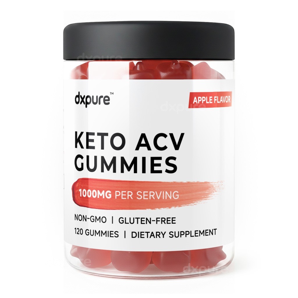 Keto ACV Gummies Apple Cider Vinegar 1000mg – 120 Gummies – Weight Loss Cleanse