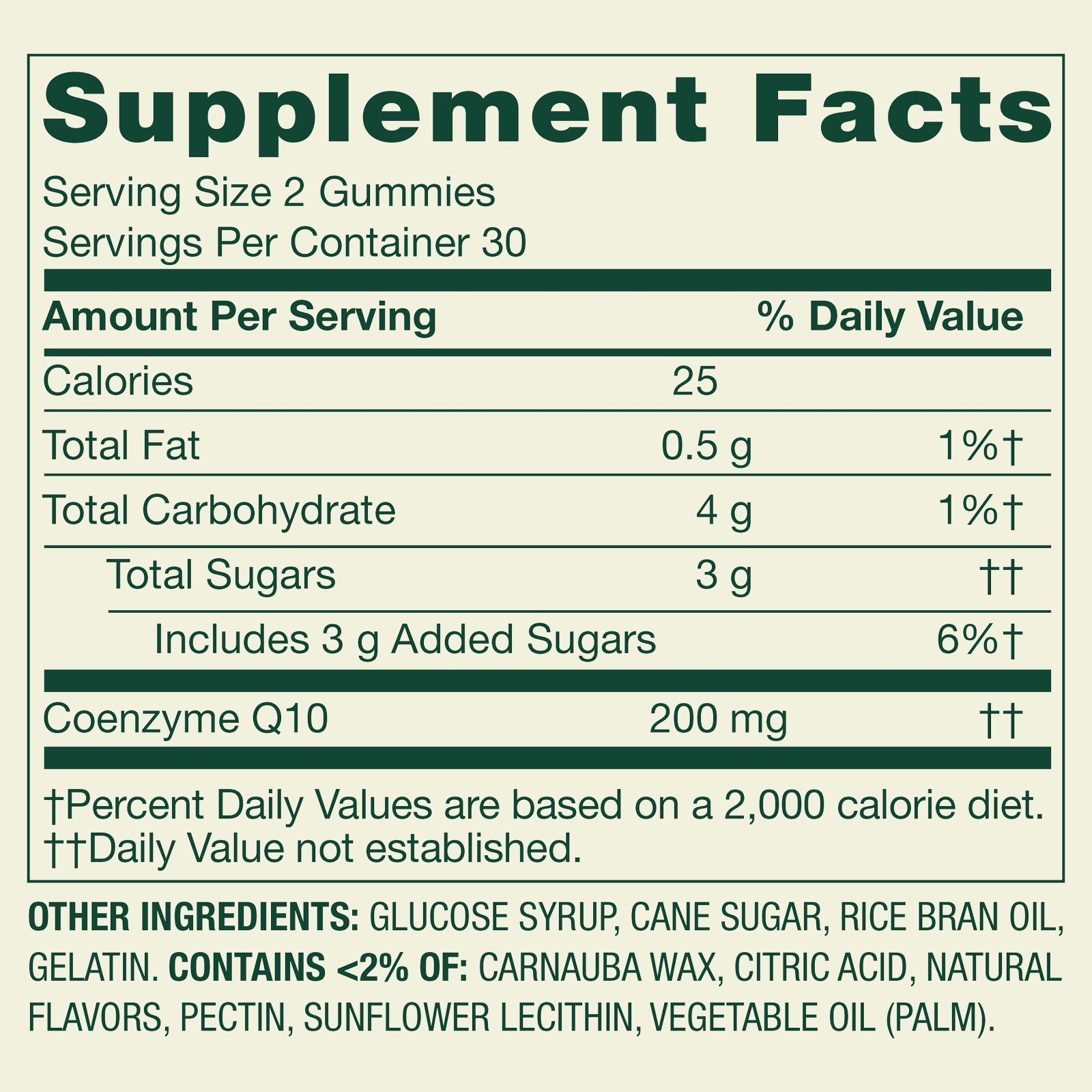 Spring Valley CoQ10 Supplement Gummies 200 mg 60 Count