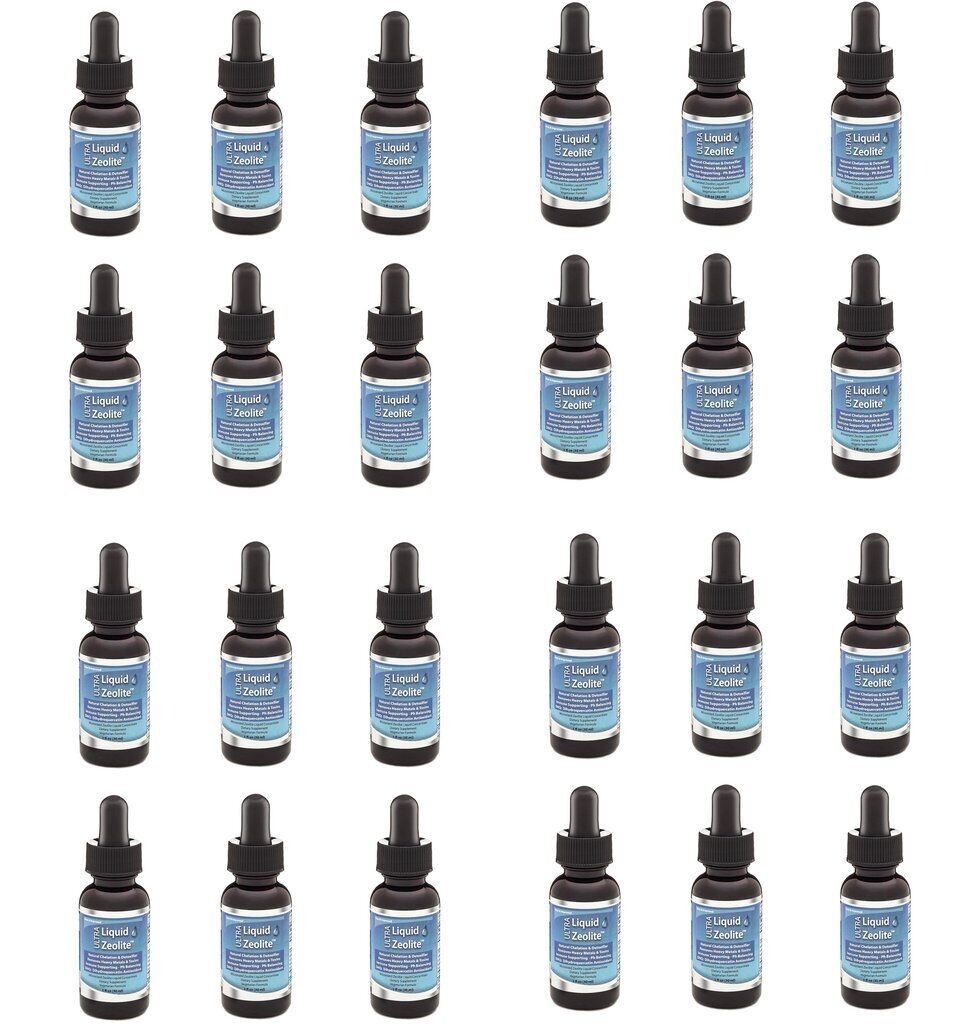 24 Liquid Zeolite Enhanced with DHQ 1 Oz Detox for PURE Mind and Body