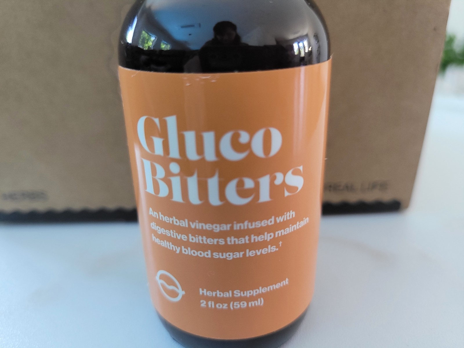 Organic Olivia GlucoBitters Supplement 2 fl.oz, Exp.11/2026, New