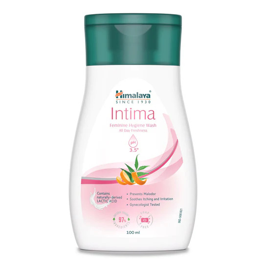 Intima Feminine Hygiene Wash 100ml Gentle Care by Himalaya