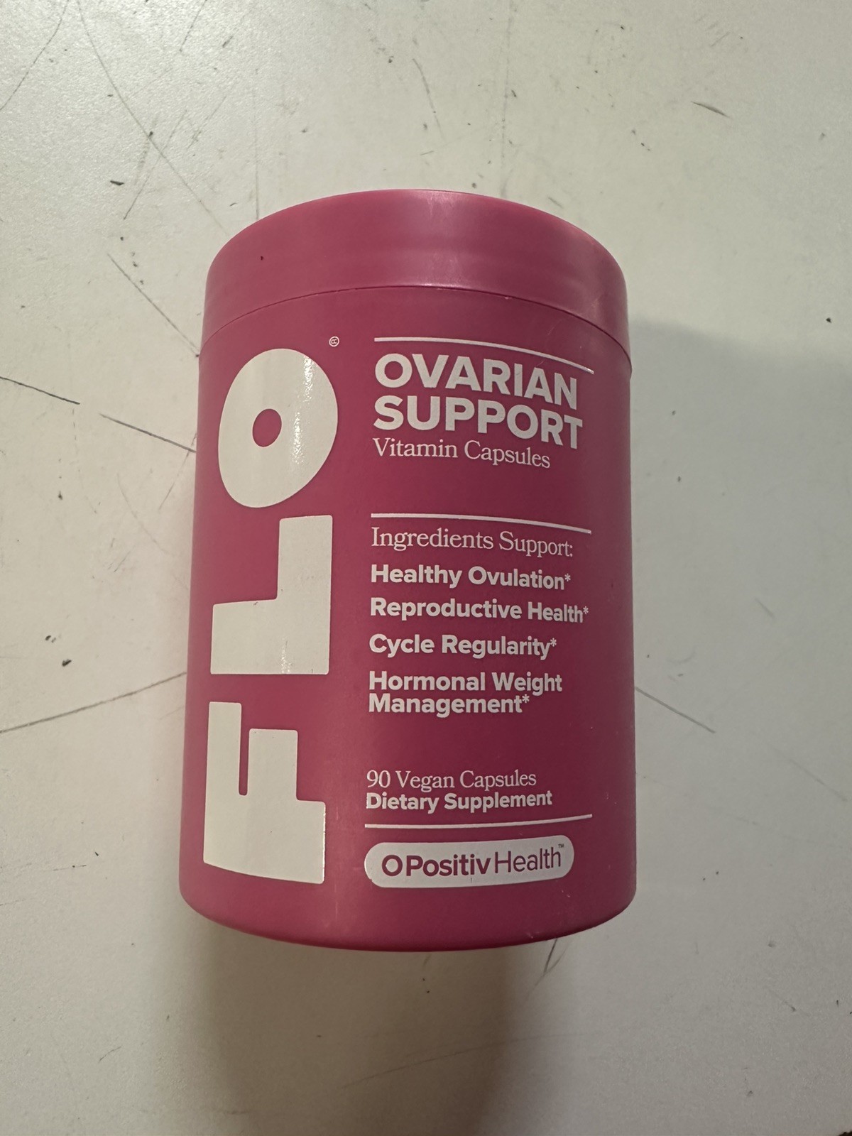 FLO Ovarian Support Vitamin 90 Vegan Capsules EXP 06/2026