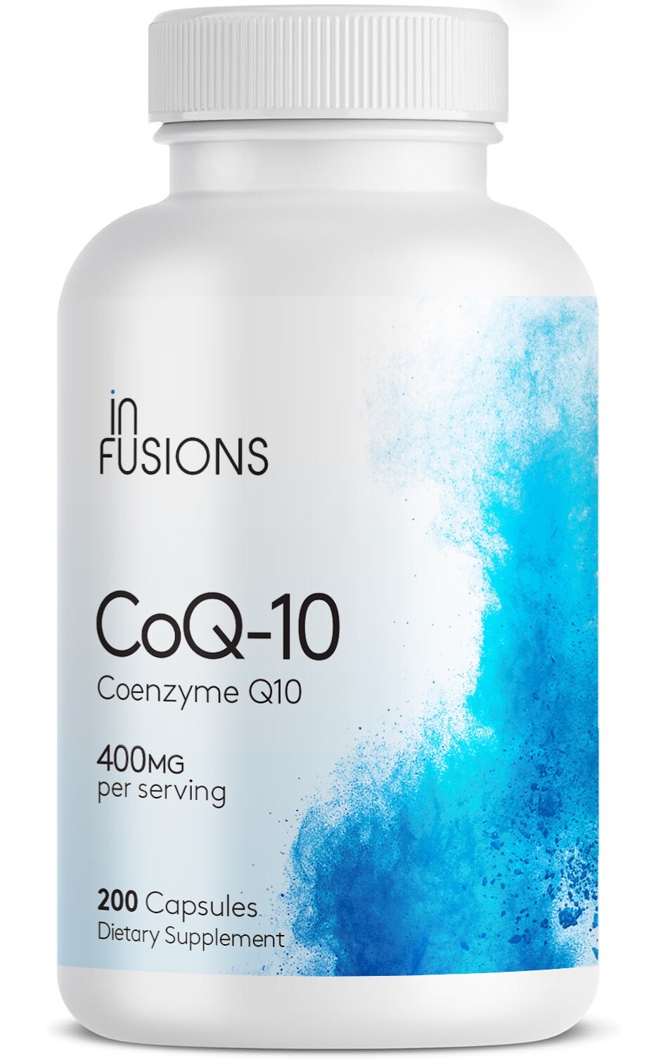 Coenzyme Q-10 400mg Antioxidant, Heart Health support gluten free vegan free shi