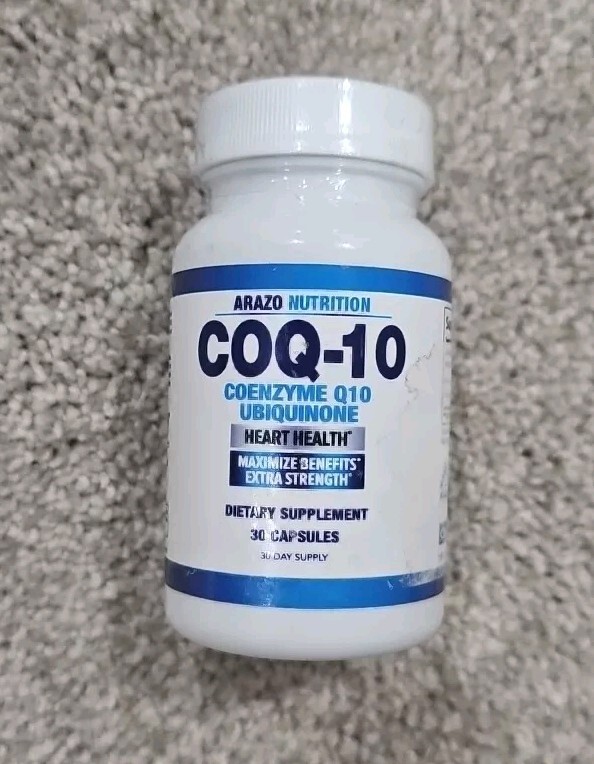 Arazo Nutrition Coq10 Ubiquinone Coenzyme Q10-200Mg Maximum Strength Nutritional