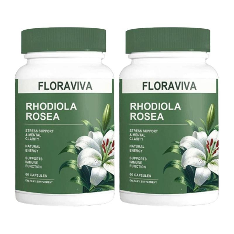 Rhodiola Floraviva Rosea Capsules Supplement Healthcare