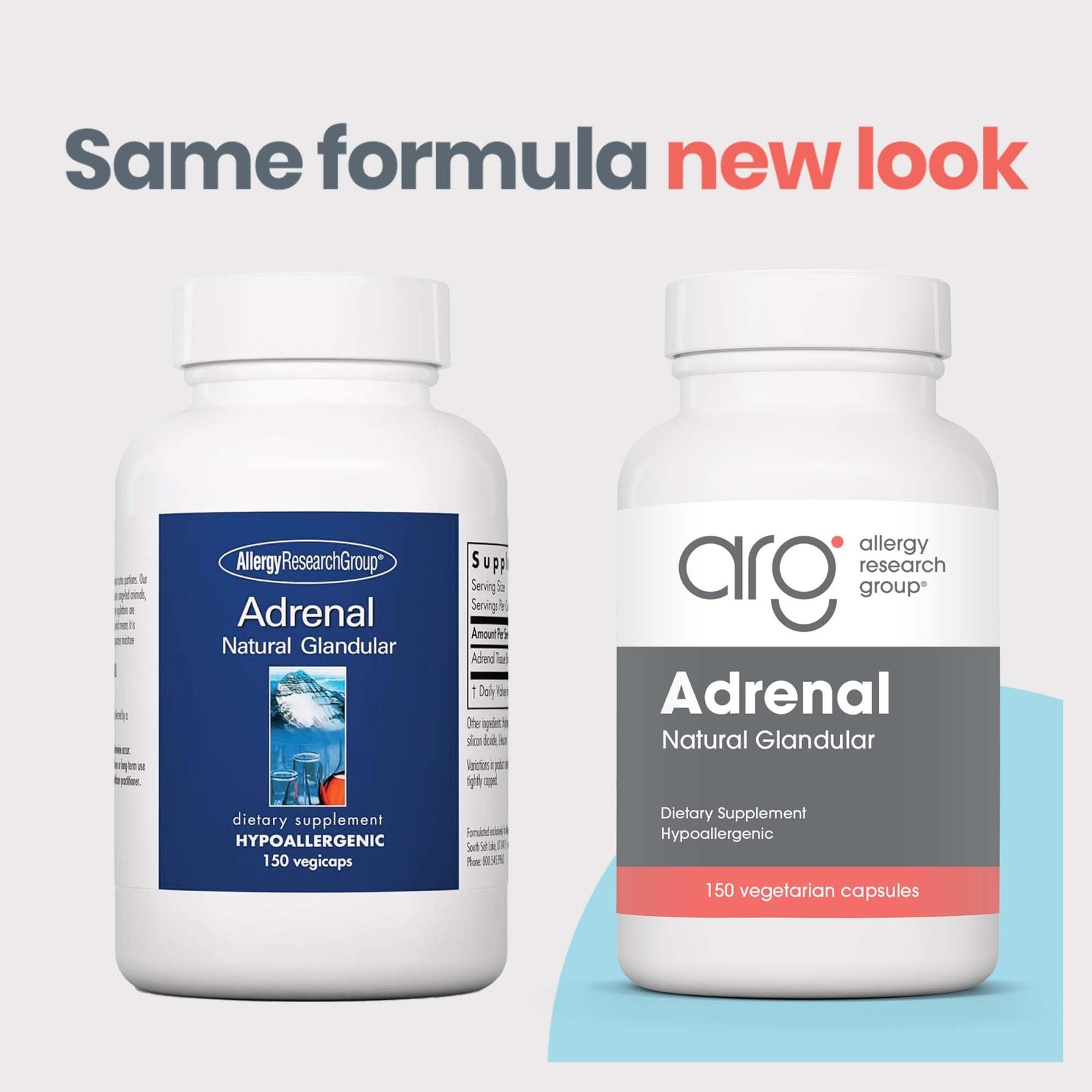 Adrenal Support Supplement for Men & Women – Endocrine Glandular Extract 150