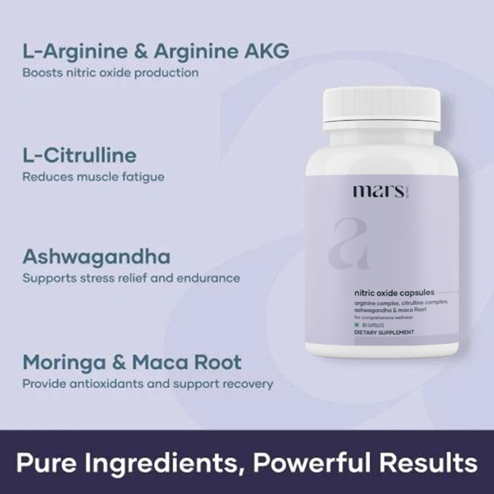 Mars Nitric Oxide Capsules Pack of 3