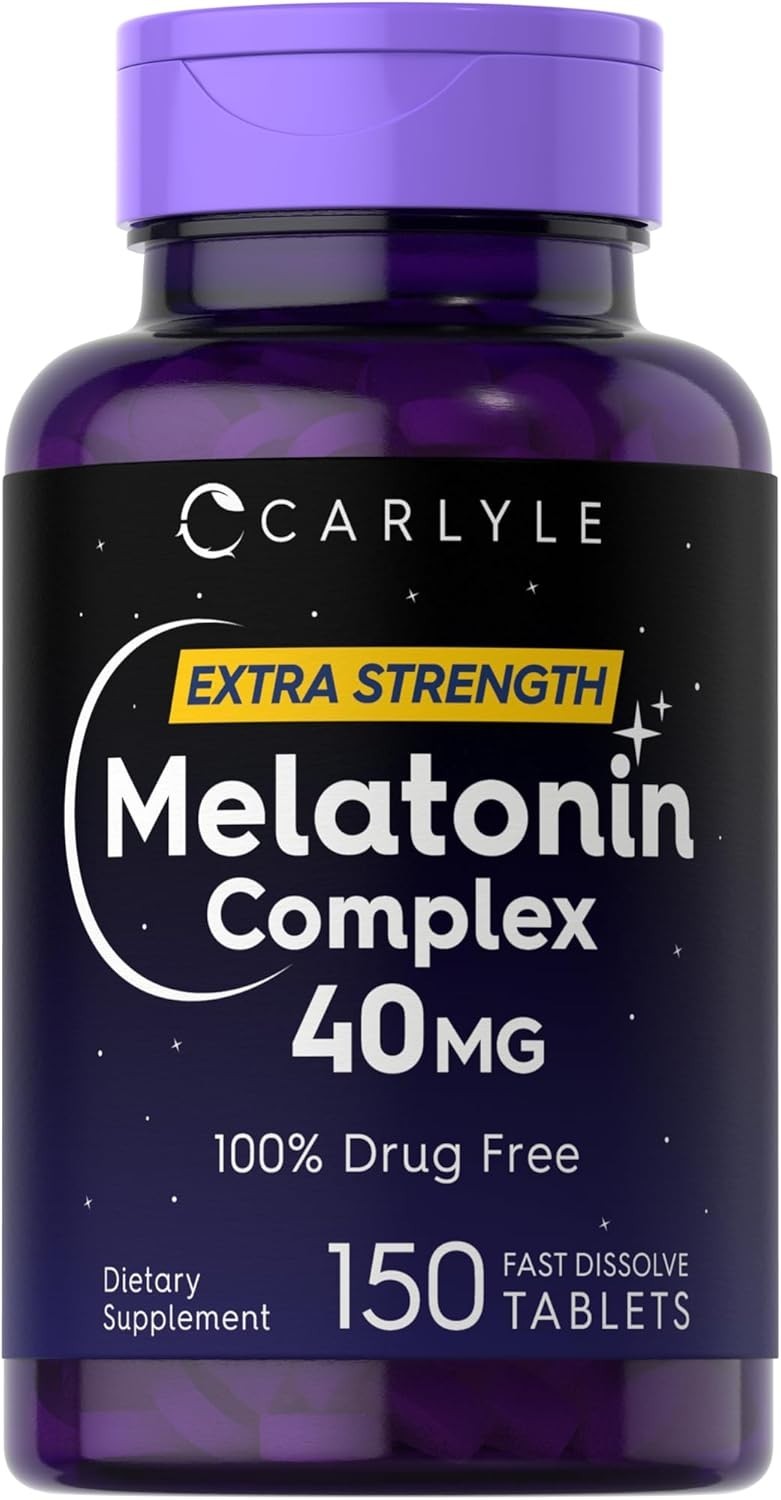 Melatonin Gummies – 150 Gummies – 40mg – Sleeping Aid Extra Strength Sugar Free