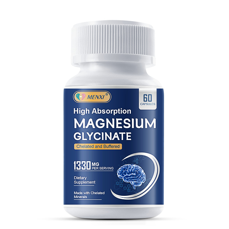 Pure Chelated Magnesium Glycinate 1330 mg Improved Sleep,Stress,Anxiety Relief