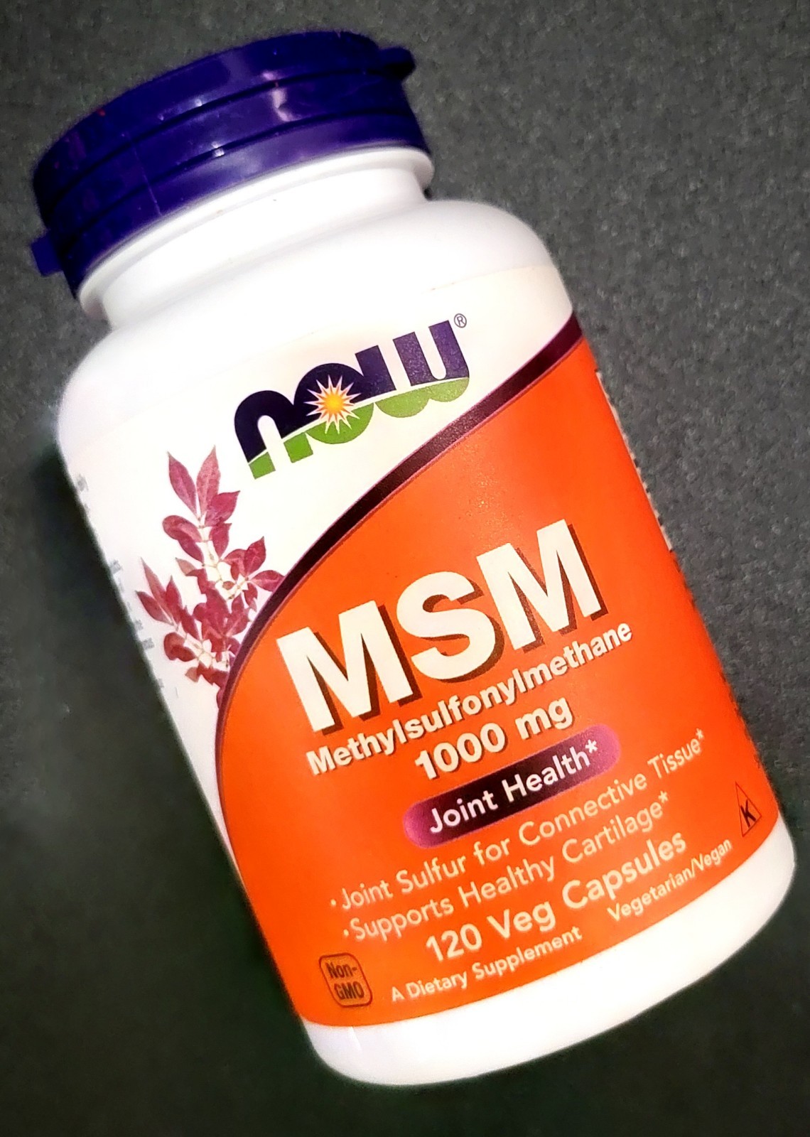 NOW FOODS MSM 1000 mg 240 Veg Capsules