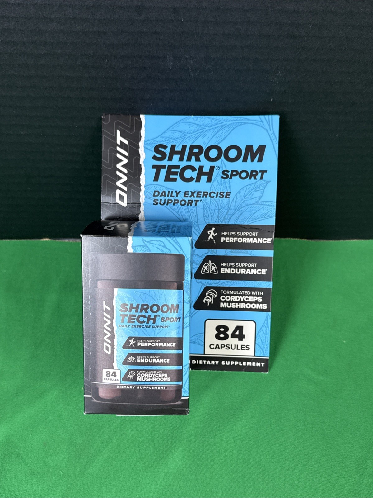 ONNIT Shroom Tech Sport Pre-Workout Energy Support Capsules 84 Ct 09/26