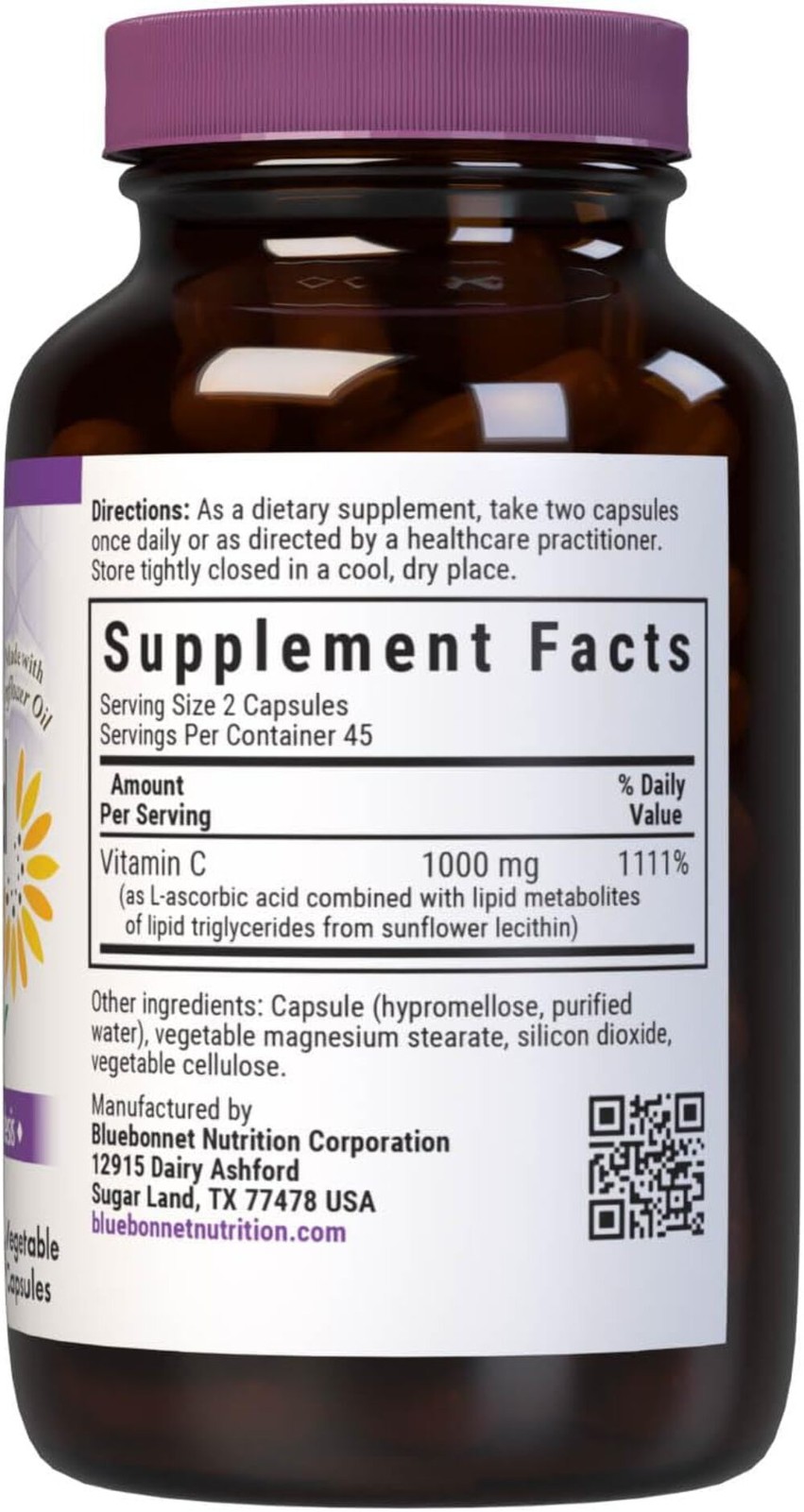 Bluebonnet Nutrition Liposomal Vitamin C 90 vcaps